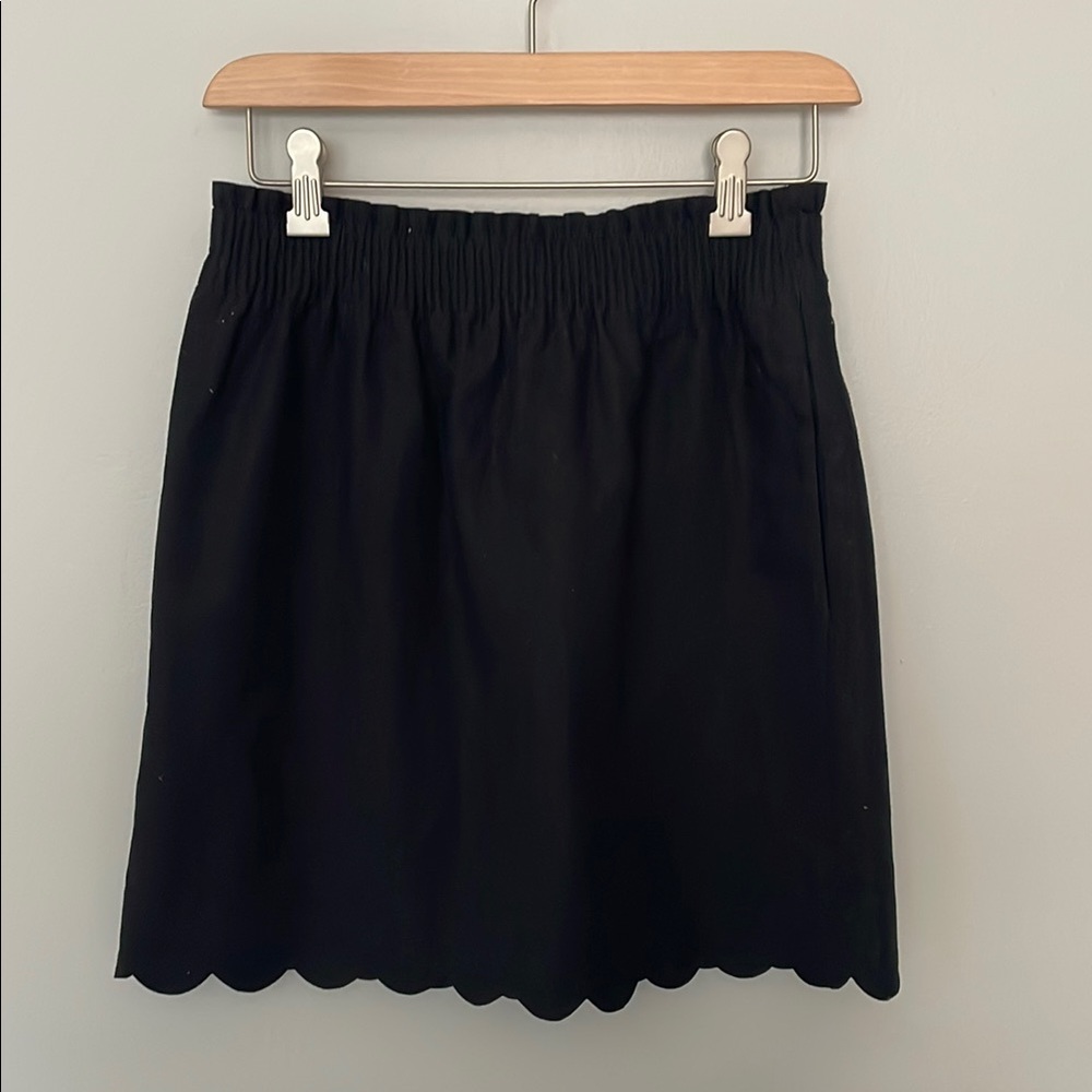 J. Crew Black A-Line Skirt